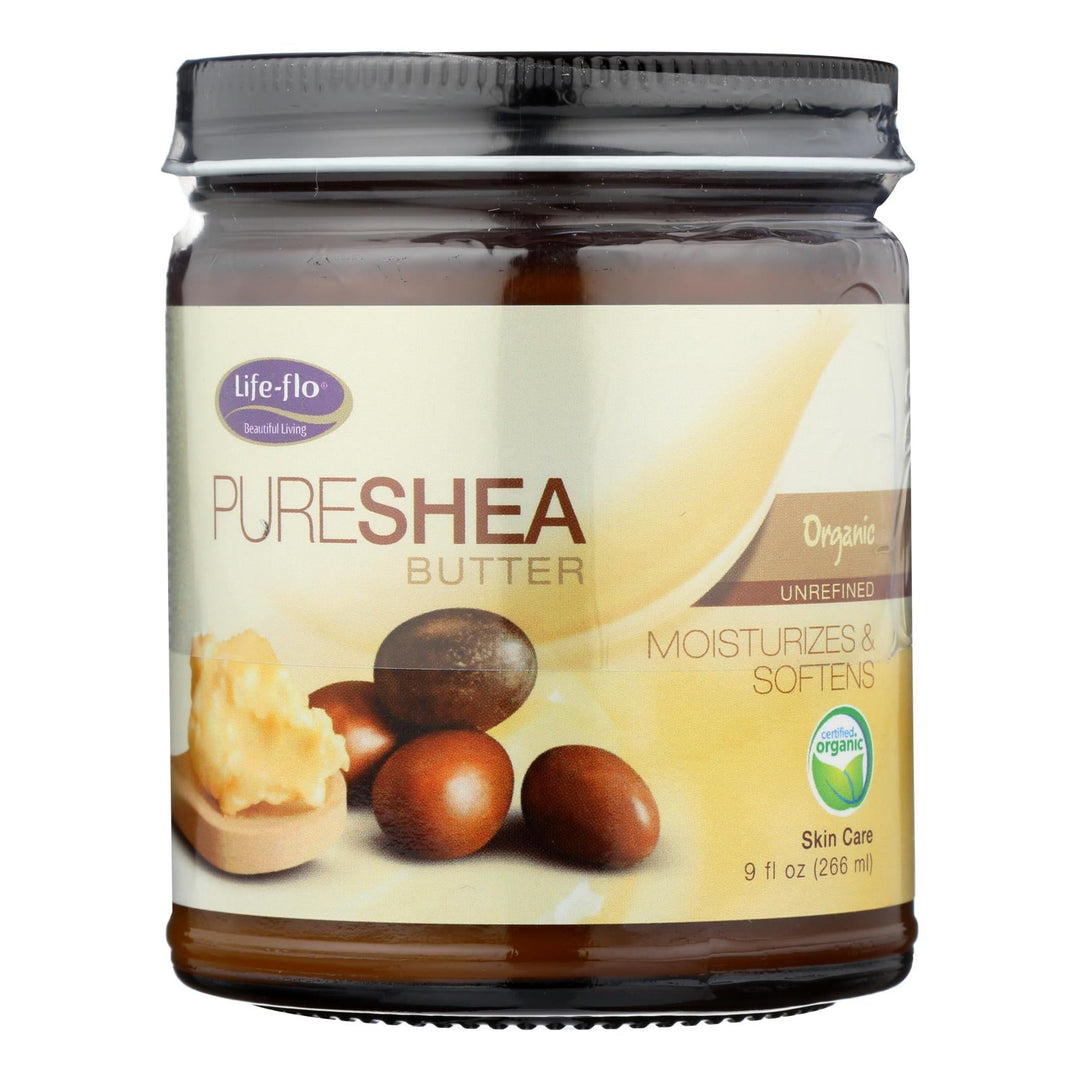 Life - flo Pure Shea Butter Organic - 9 Fl Oz - Maras Green